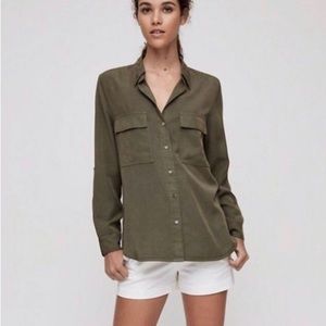 Aritzia⭐️Babaton Utility button down❤️EUC